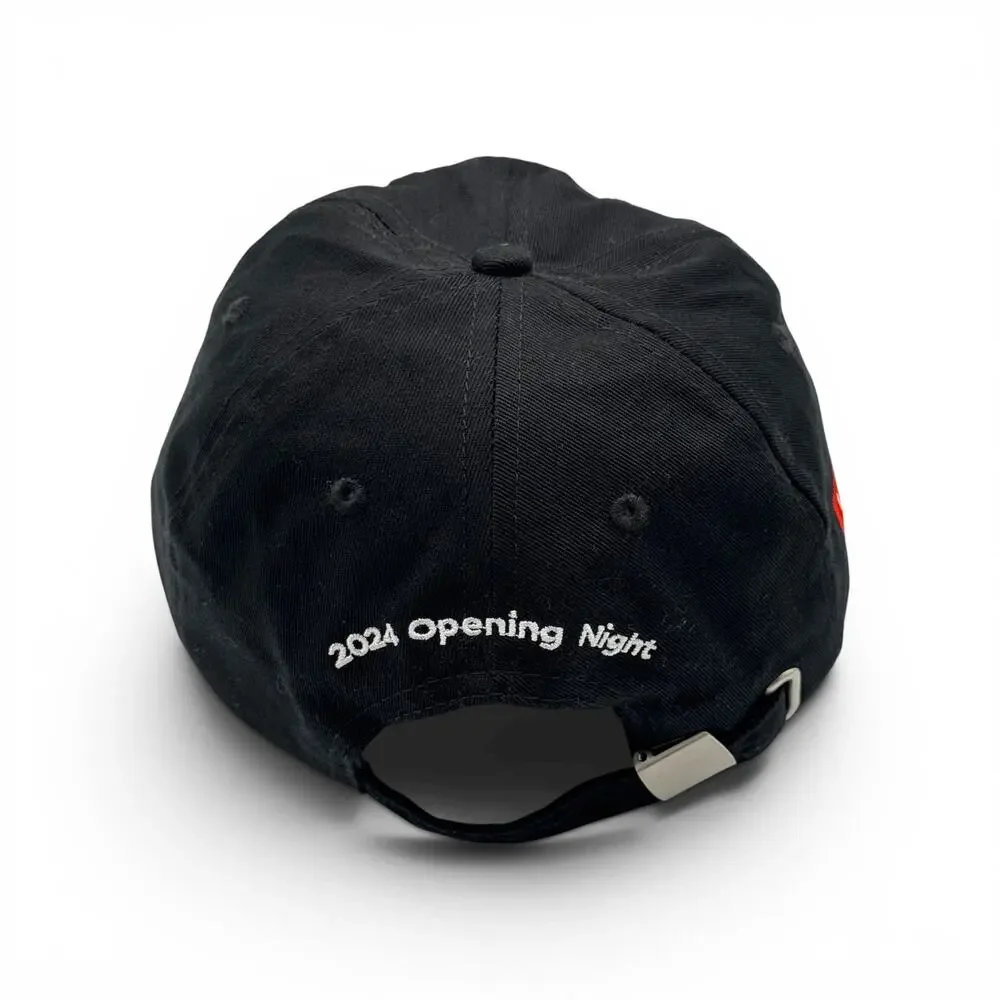 Carolina Hurricanes Hat Cap Strap Back Black NHL Hockey 2024 Opening Night Promo